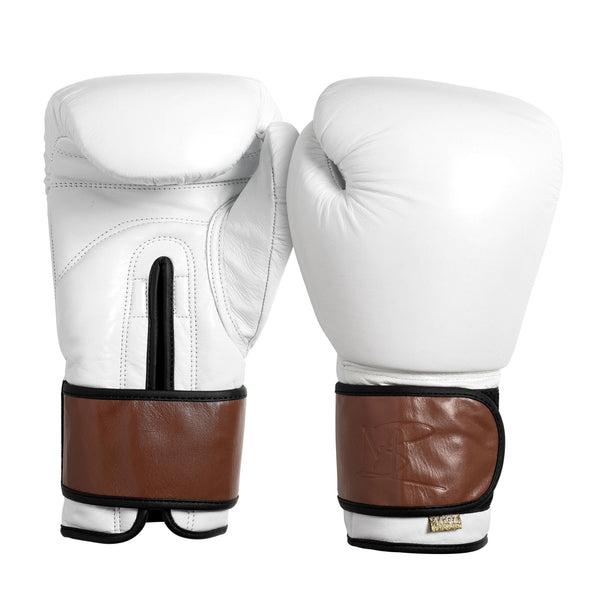 Maroon Bell Pro Style Buffalo Leather Boxing Gloves