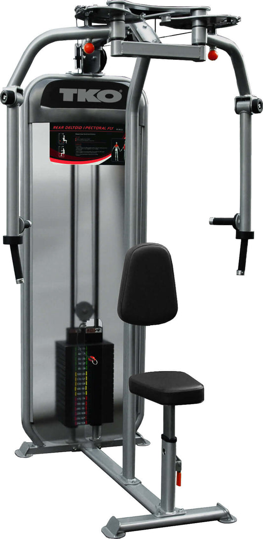 TKO Achieve Dual Pec Fly / Rear Delt Machine 170 lb Weight Stack